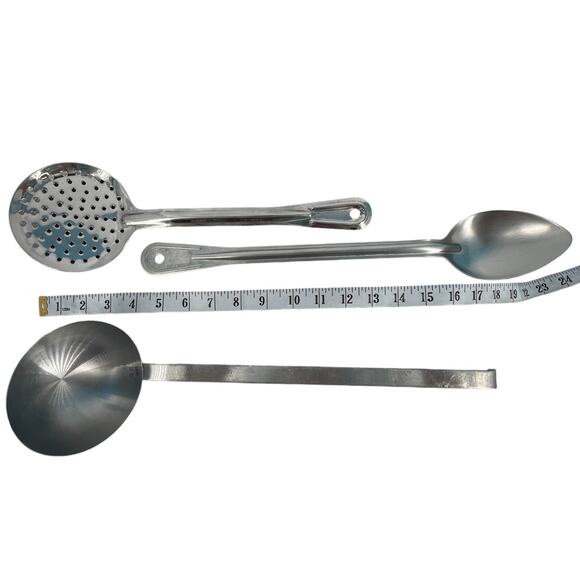 Heavy Duty Kitchen Essentials – Serving Spoon, Ladle & Skimmer - Picture 15 of 15